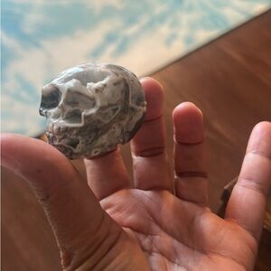 Spharalite Skull and picture Jasper  Decor - Bundle for luckypeanut13